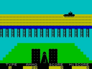 3D Tanx screenshot 3 for ZX Spectrum